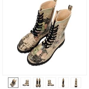 DOGO Muse Combat boots - Bonjour Paris Design